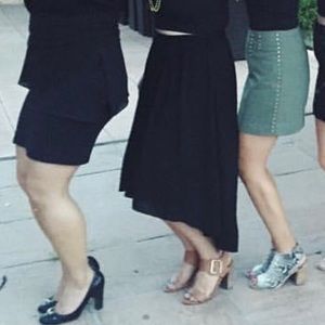 Black maxi skirt from Aritzia